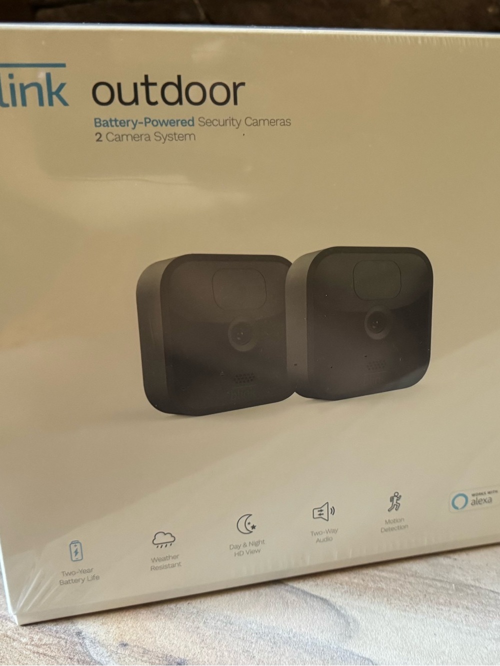 TP-Link Blink Outdoor Security Camera - Black